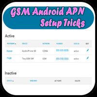 GSM Android APN Setup โปสเตอร์