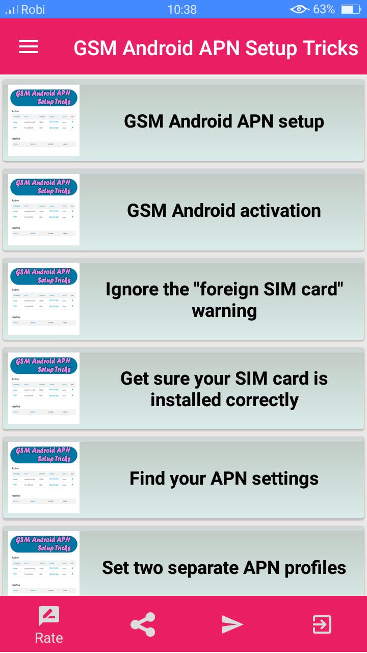 Gsm андроид. Apn settings APK. Comparatif GSM Android.