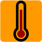 溫度計 圖標