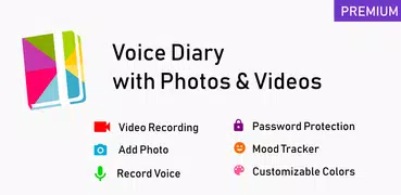 Voice Diary with Photos & Vide