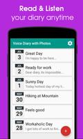 Voice Diary with Photos اسکرین شاٹ 3