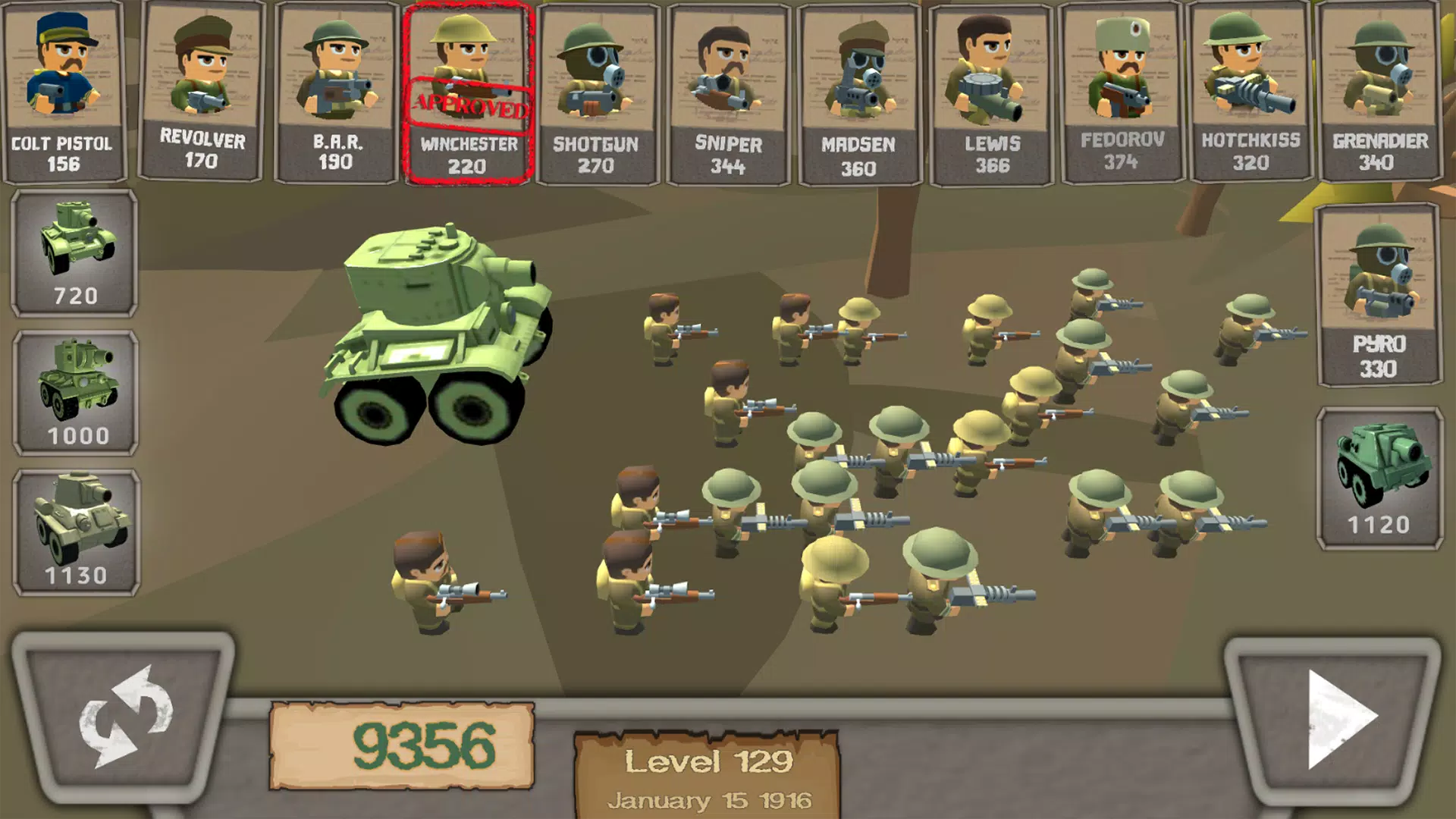 战斗模拟器:第一次世界大战