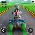 トラフィック テレビ 自転車 クワッド ライディング: 光 レーシング