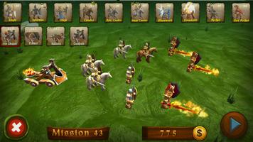 Battle Simulator: Knights vs D poster