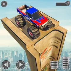 Tracce di acrobazie di Monster Truck Mega Ramp