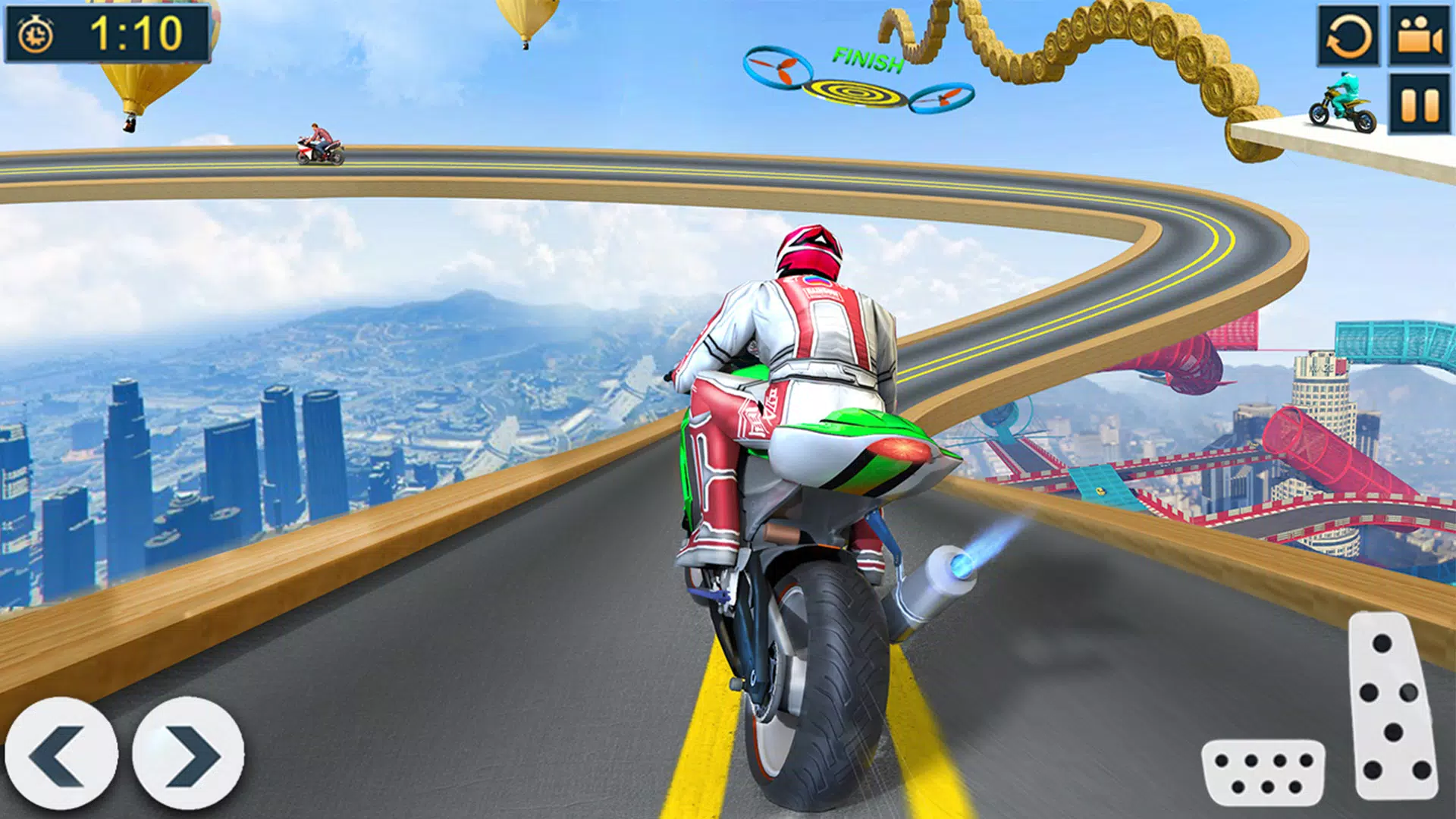 Moto Cascade Courses Moto Jeux APK pour Android Télécharger