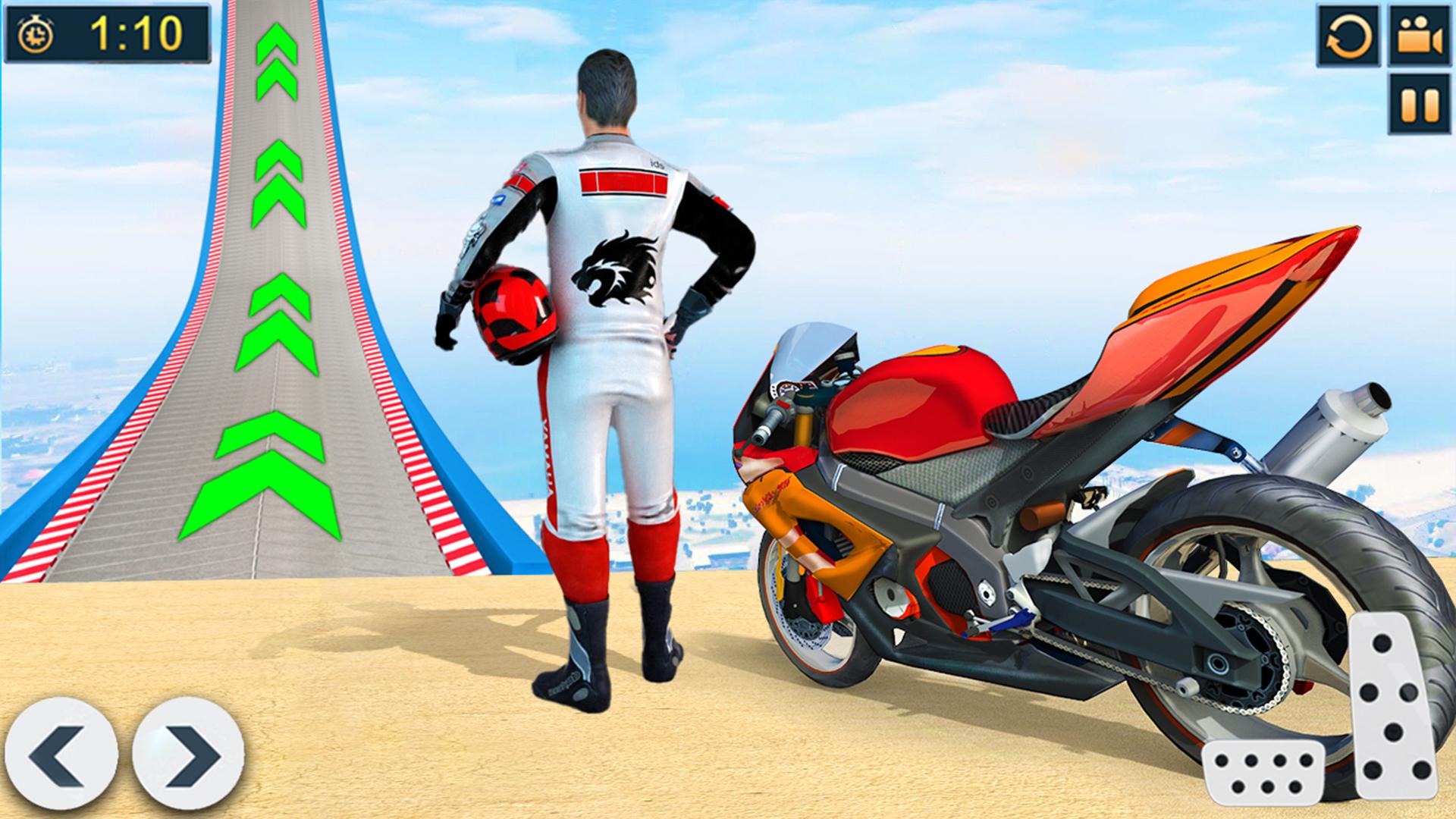 acrobacias moto rampa mega jogos corrida bicicleta - Download do