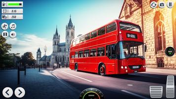 Bus Simulator Euro Bus Games Affiche