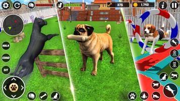 Puppy Dog Simulator Pet Games Affiche