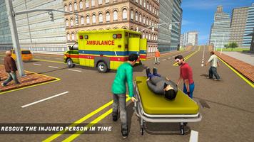 911 Ambulance Porter secours Chauffeur capture d'écran 1