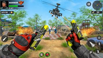 Fps Battleground Shooting Game تصوير الشاشة 1