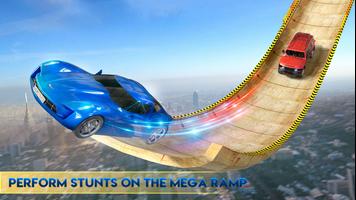 Vertical Mega Ramp Impossible Car Stunts 포스터