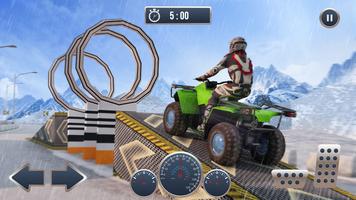 Snow ATV Bike Stunt Race پوسٹر