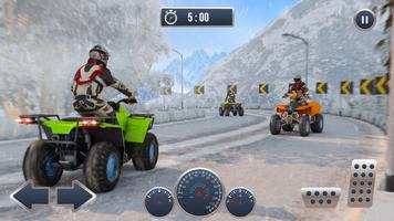 Snow ATV Bike Stunt Race اسکرین شاٹ 1