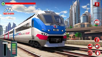 City Metro train Rail Game 海报