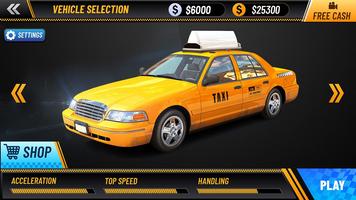 Car Taxi Driver Simulator 2019 screenshot 3