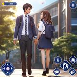 Liebesleben-Schul-Anime-Spiele