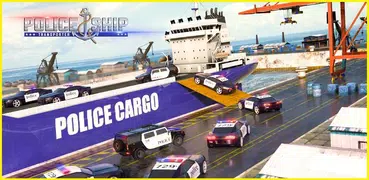 Polizia Nave Trasportatore Auto Carico