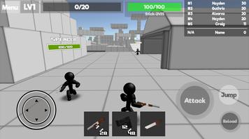 Stickman Unknown Battlegrounds スクリーンショット 1