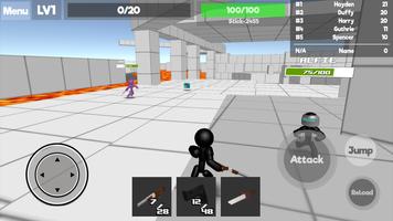 Stickman Unknown Battlegrounds syot layar 2