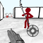 Stickman FPS: jeu de tir 3D icône