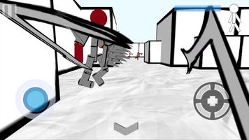 Stickman FPS: jeu de tir 3D capture d'écran 2