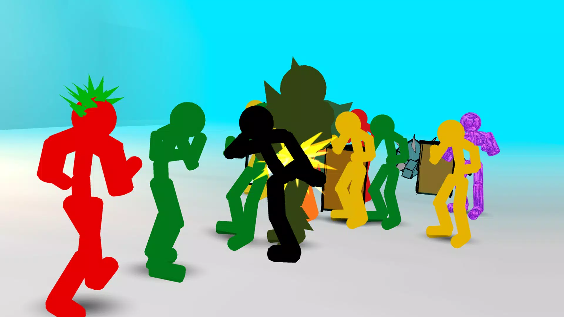 Stickman Street Fighting - Gameplay Walkthrough for Android/IOS