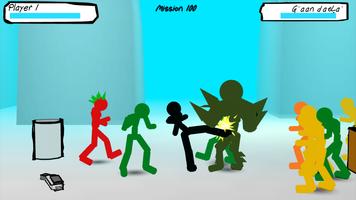 Stickman Street Fighting ภาพหน้าจอ 3