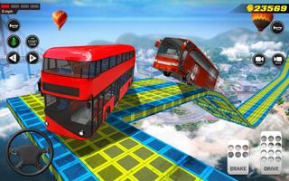 برنامه‌نما Bus Impossible Tracks Stunt Racing 3D Coach Driver عکس از صفحه