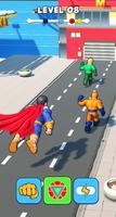 Superhero Transform Shift Game स्क्रीनशॉट 1