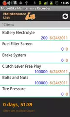 Moto/Bike Maintenance Record APK Herunterladen