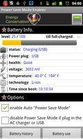 Power Save Mode Toggle Affiche