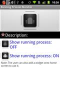 Running Process Toggle Affiche