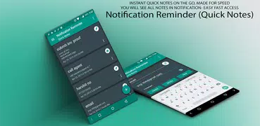 Quick Notes Reminder in notifi