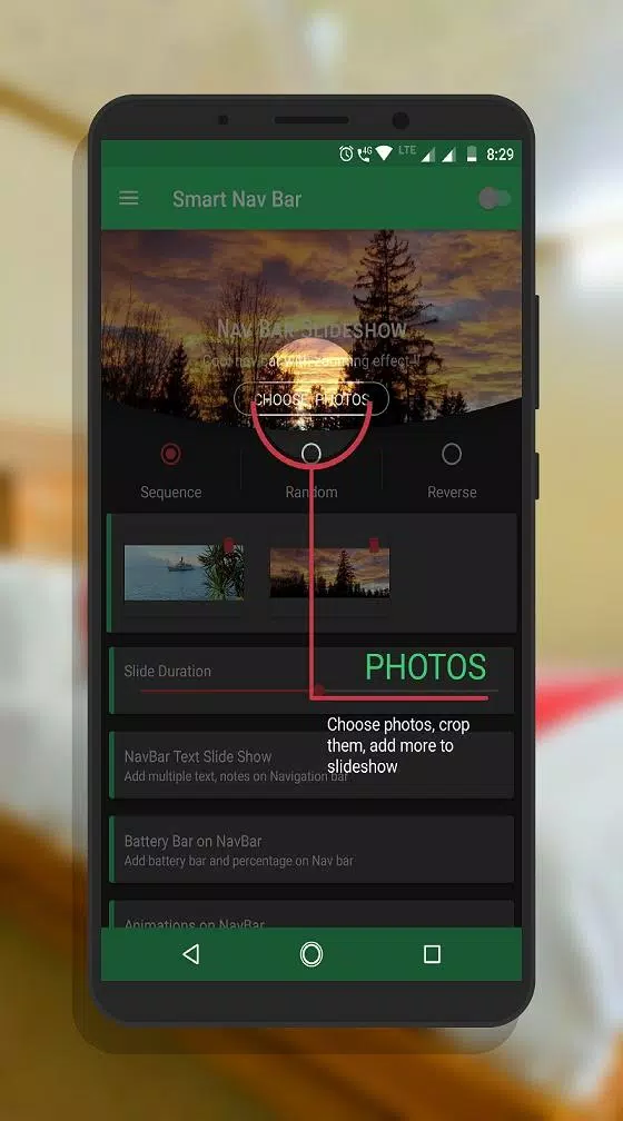 Tải xuống APK Smart navigation bar - navbar slideshow cho Android Tải xuống APK Smart navigation bar - navbar slideshow cho Android