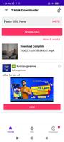 Video Downloader for Tiktok اسکرین شاٹ 1