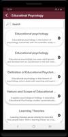 Educatinal Psycology Plakat