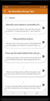 Be Mentally Strong Tips ポスター