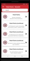 Heart Sutra - Sanskrit Affiche