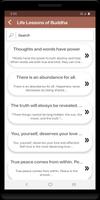 Life Lessons of Buddha Plakat