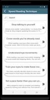 Speed Reading Technique Ekran Görüntüsü 2