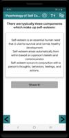 Psychology of Self Esteem Ekran Görüntüsü 2