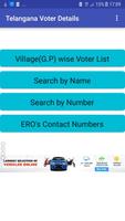 Telangana VoterSearch&Grama Panchayat(Local Body) Affiche
