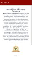 Bharti Defence Academy syot layar 3