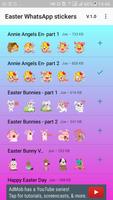 Easter Sticker WhatsApp Affiche