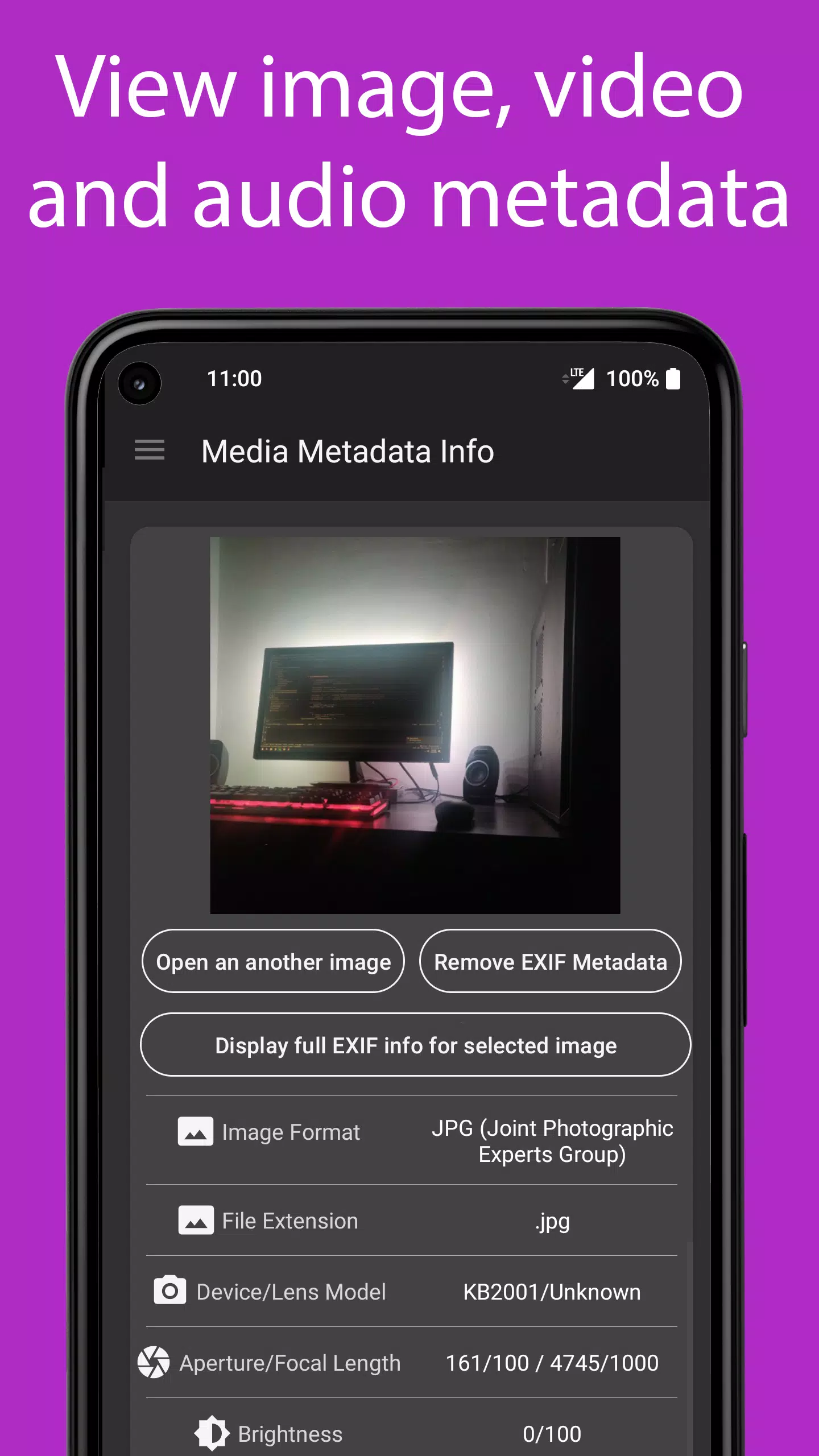 Descarga de APK de Media Metadata Info para Android