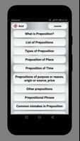 Preposition List Rules Examples and Exercises Plakat