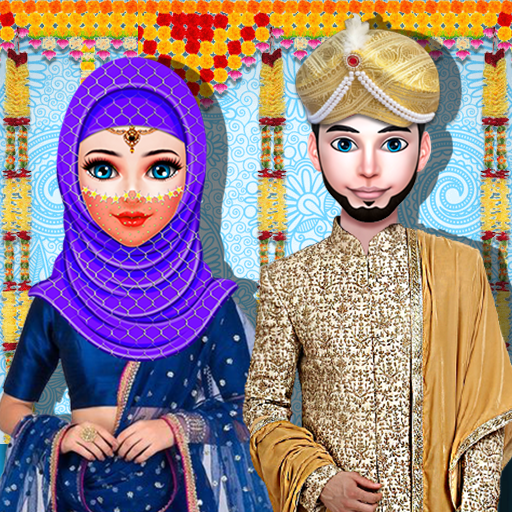 Hijab Girl Wedding & Dressup