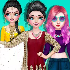 Descargar APK de Indian Makeup and Dressup Game