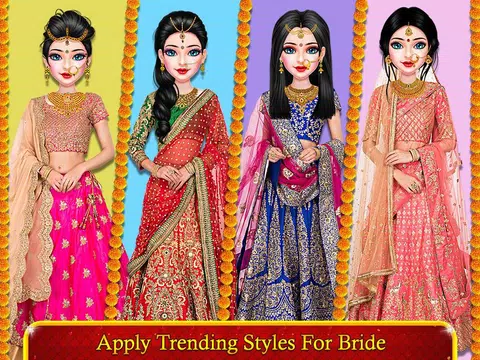 Royal Indian Girl Fashion Salon For Wedding Stylist Salon Game Wedding  Salon Free Game For Girls | lagear.com.ar